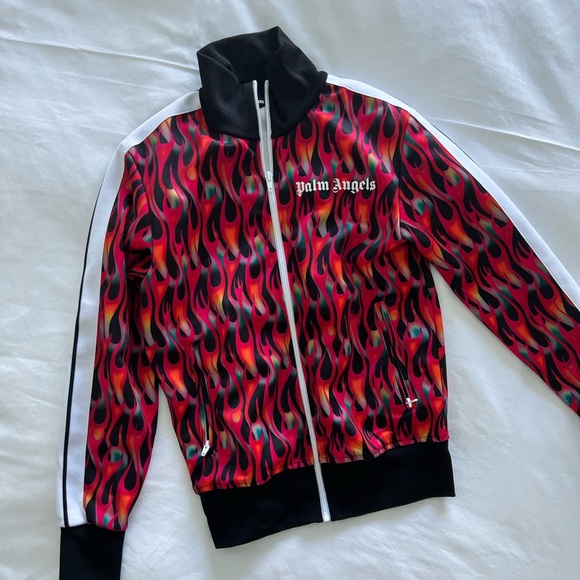 Authentic Palm angels Multicolor burning track jacket - Picture 6 of 6